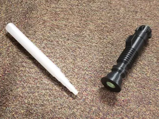 Retractable Lightsaber Blade (works!)
