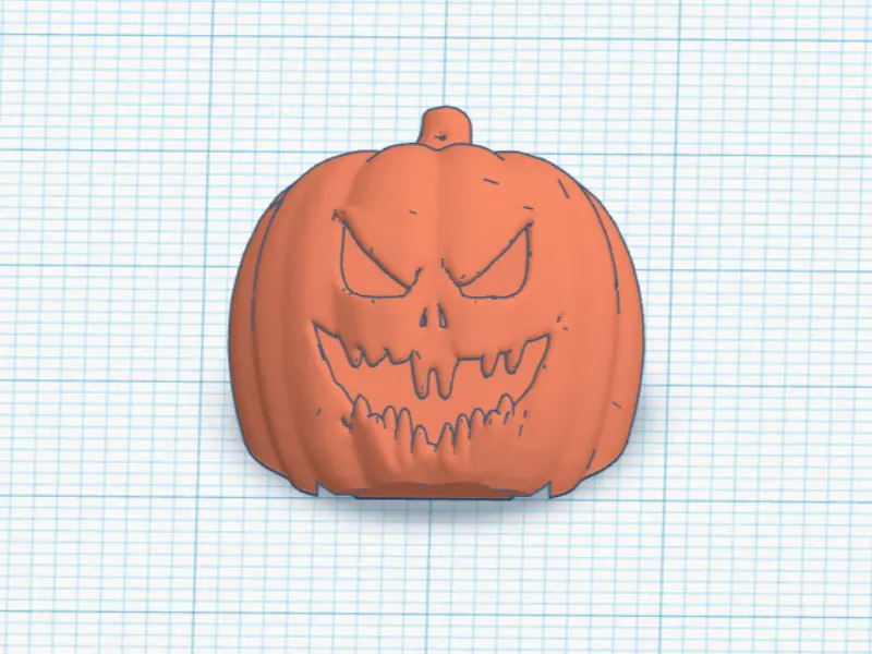 Dummy 13 haloween pumpkin head 