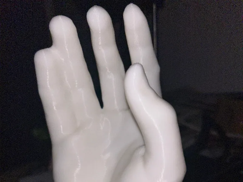 Mano escaneada