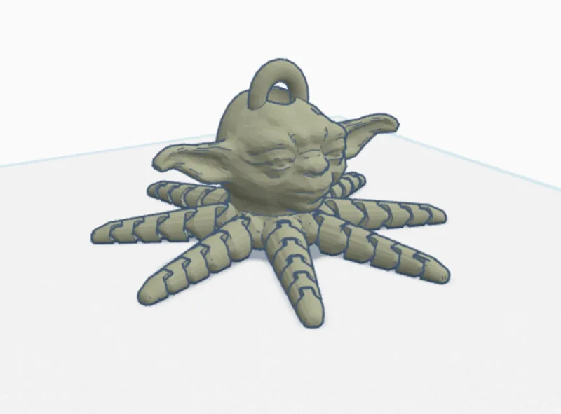 Yodapus keychain