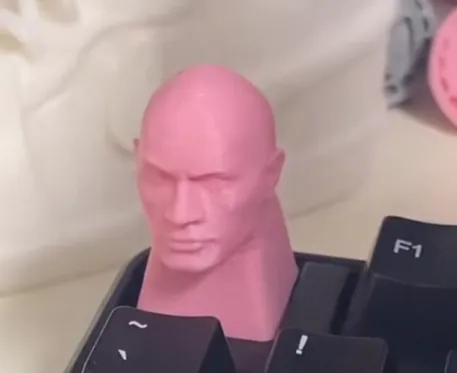The Rock Key Cap