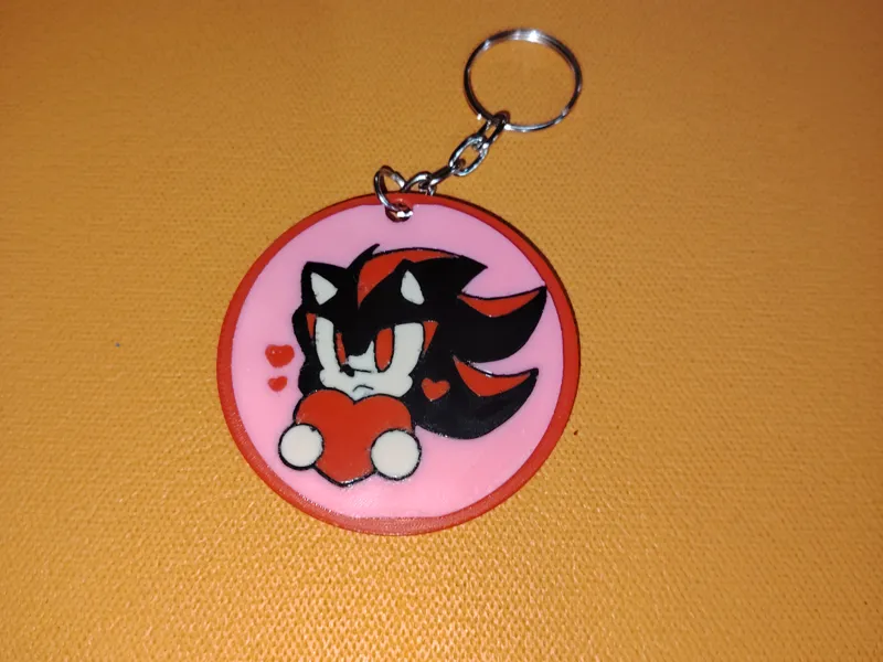 Llavero Amy Rose a 4 colores