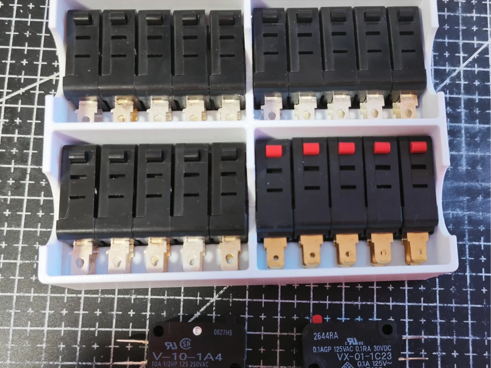 欧姆龙微动收纳盒老款D2MV补充（主体看主页另一个链接）