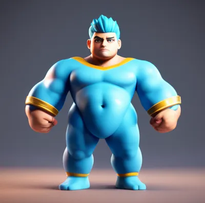 Blue Footed Superhero