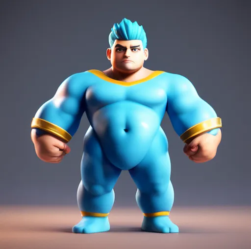 Blue Footed Superhero