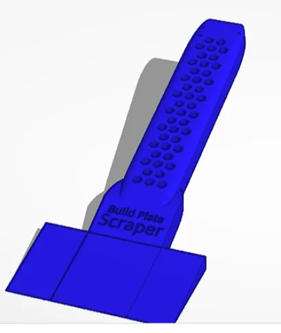 build plate  scrapper 