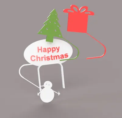 Blink Doorbell Christmas message