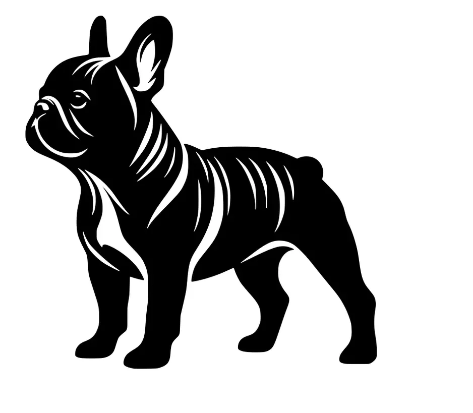 Bouledogue français — figurine