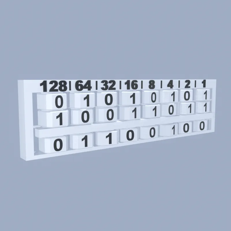 Binary Abacus Counter | Educational Tool