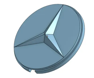 Mercedes steering wheel logo