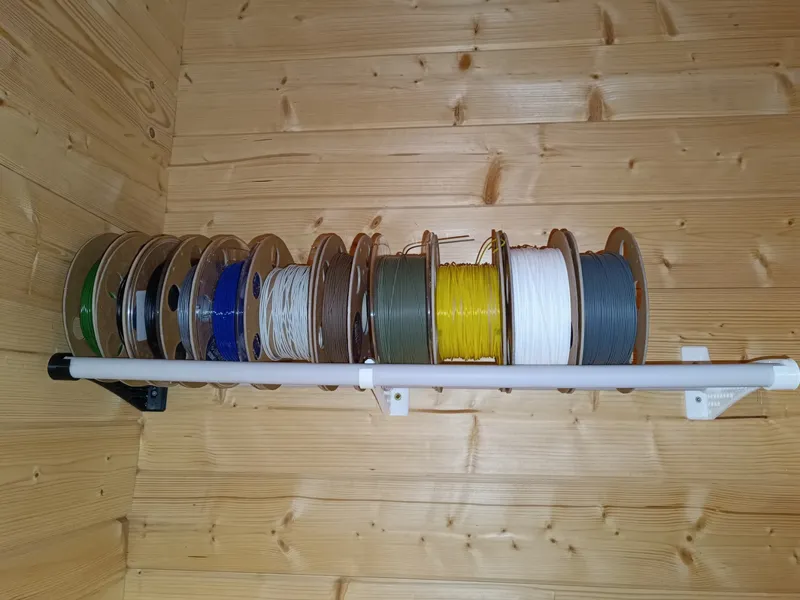Filament Spool Wall Holder