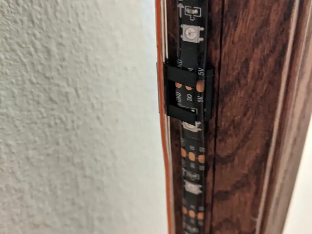 LED Strip and Power Wire Clip by thesteveo64 MakerWorld