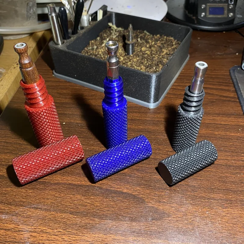 Knurled DynaVap Container for Most DynaVap Sizes