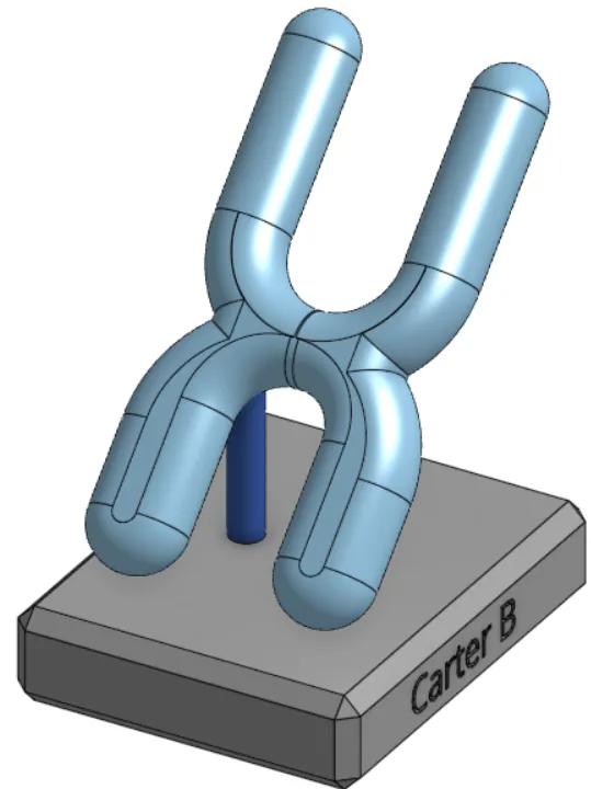 Modèle pédagogique de chromosome