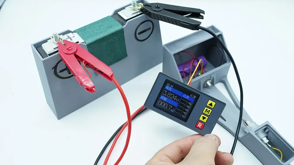 TS457mini Enclosure, 18650/21700 Battery Internal Resistance Tester