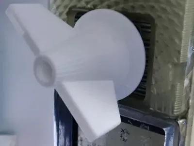 Snowflake Fan Switch Knob plus version