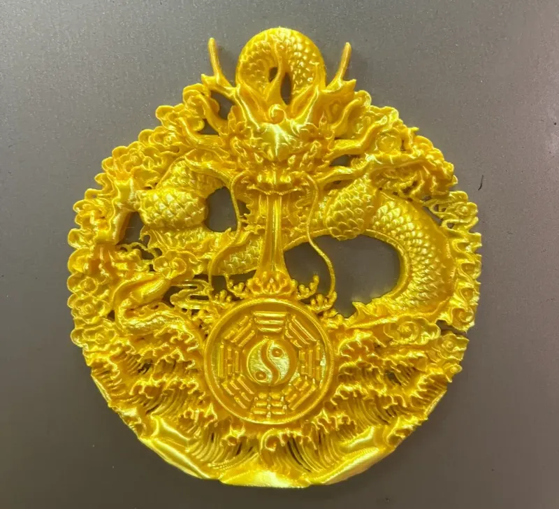 八卦金龙磁吸冰箱贴