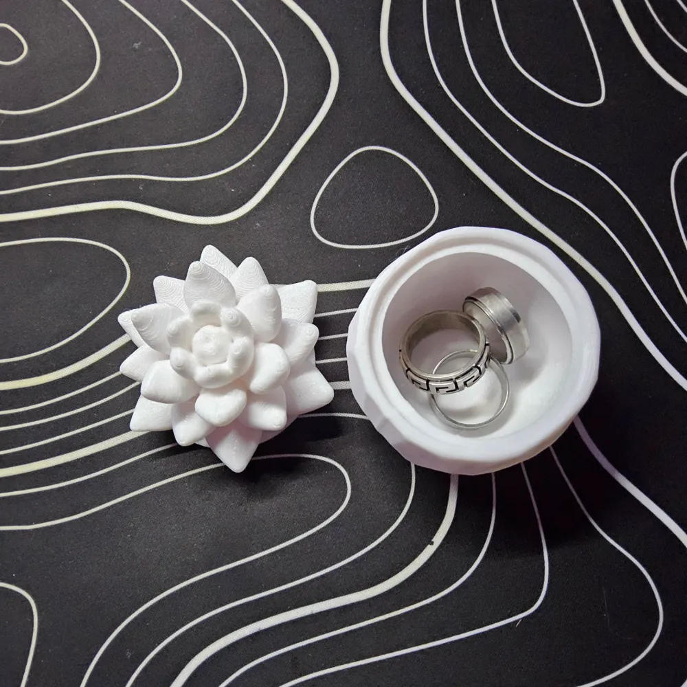 Fake plant customizable with storage inside by Hold_Ctrl MakerWorld