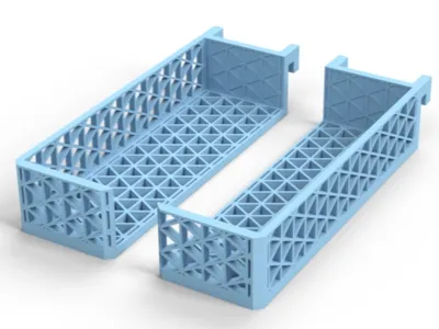 Skadis container holder