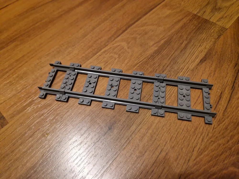 Half and Quarter Train Track Rails for Construction Blocks by ...