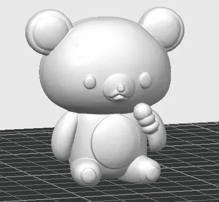 Rilakkuma assis