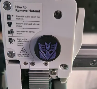 A1- A1 Mini Extruder Icon Decepticon Transformers