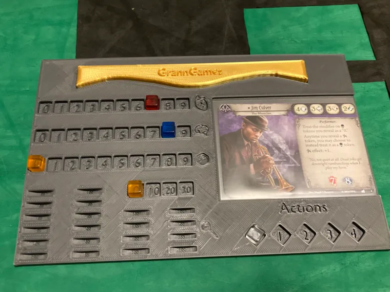 Arkham Horror the Card Game Player Board