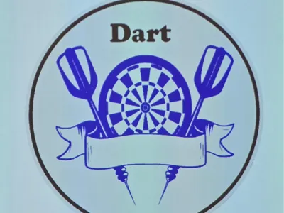 Dart Coaster
