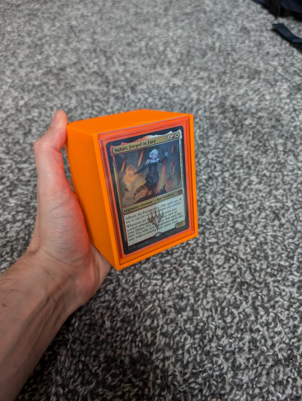 Commander Deck Box with Toploader lid Remixed by eins MakerWorld ...