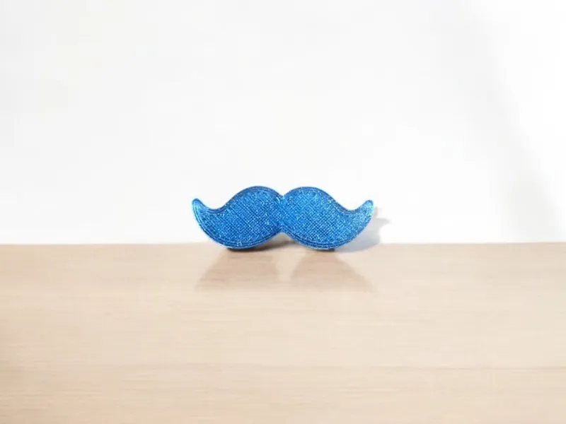 Broche Moustache Movember