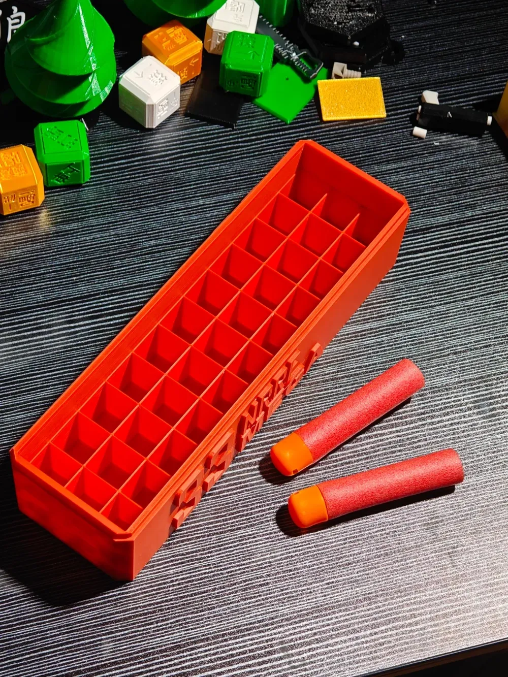 Nerf Shell Casing 33 NERF MEGA Dart Case by 腾云驾雾陈先森 - MakerWorld