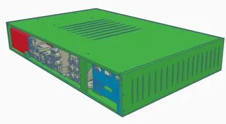 3.15 liter mITX case Gaming computer