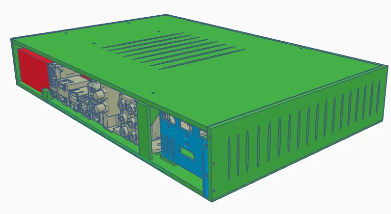 3.15 liter mITX case Gaming computer