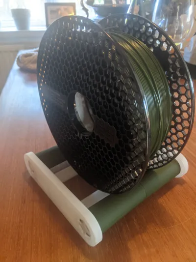 Wide Spool Holder / Roller (updated april 2021)