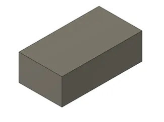 Backstein 214mm x 115mm x 71mm