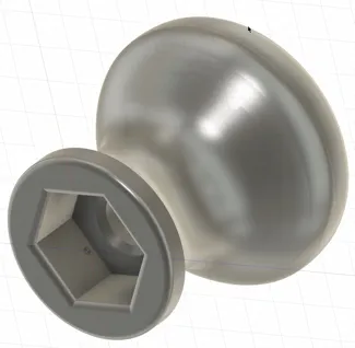 spherical knob - M4 cavity