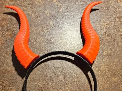 Halloween Cow Hairband