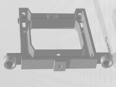 WPL B36 Rear Frame 3mm LED