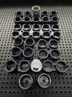 Tool-Grid 19mm Wheel Lock Key Tray Set