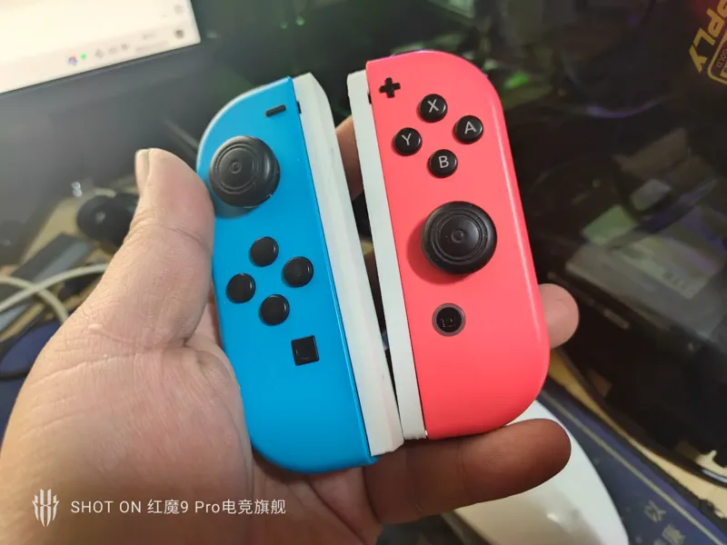 switch钕磁版手柄/免拆机维修手柄老化断联