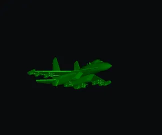 su27 fighter stl zip