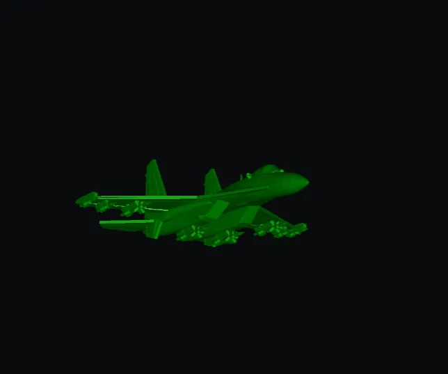 su27 fighter stl zip
