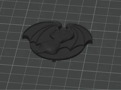 Bat Popsocket Button
