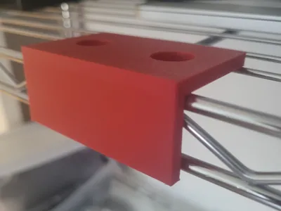 Metal Shelving Name Plate