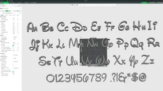 Disney letters numbers and symbols