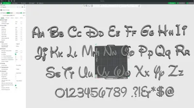 Disney letters numbers and symbols