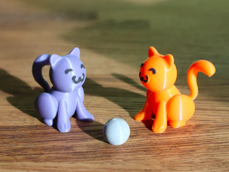 kawaii cats diorama