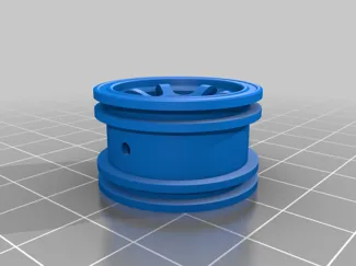 SCX24 Volk Racing TE37 Large PCD Progressive Wheel