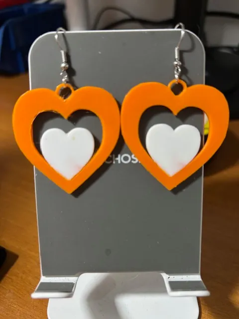 Orecchini a forma di Cuore view 4