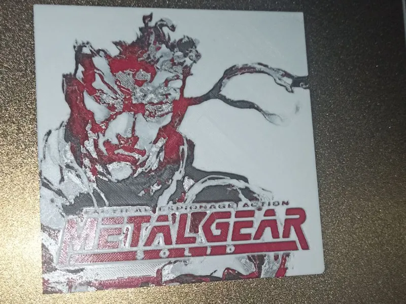 metal gear solid ps1 cover 2d art (mgs)